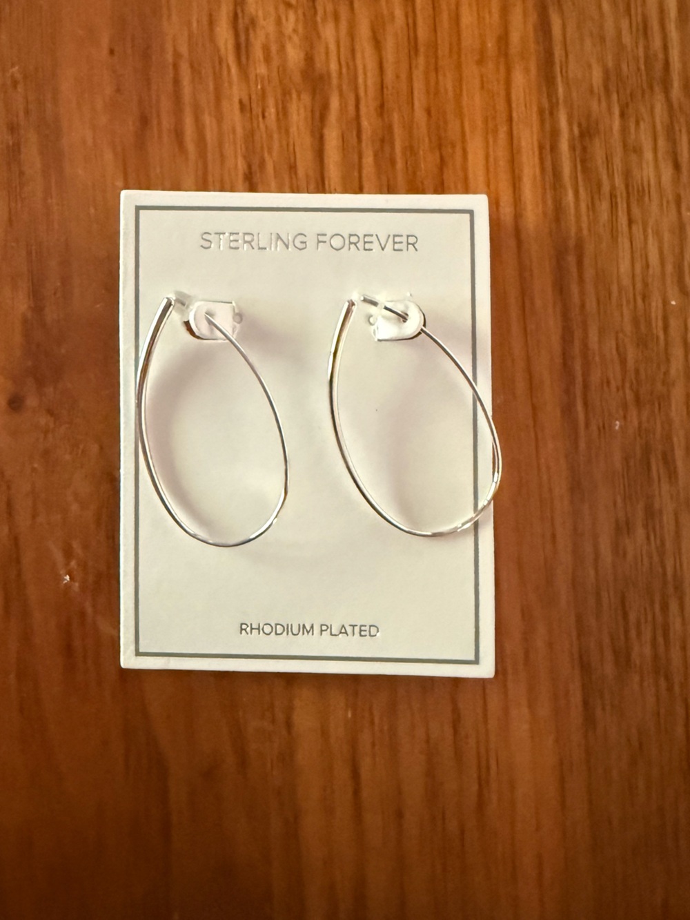 Silver Hoop Earrings